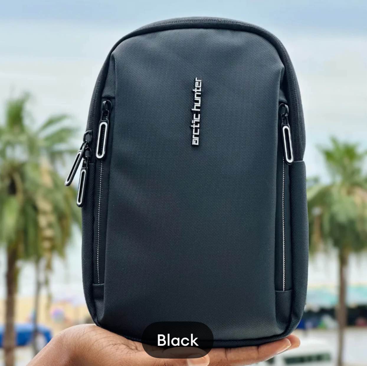 Picture of Arctic Hunter Premium Anti-Theft Crossbody Sling Bag for Men | Waterproof USB Charging Travel Shoulder Messenger Bag