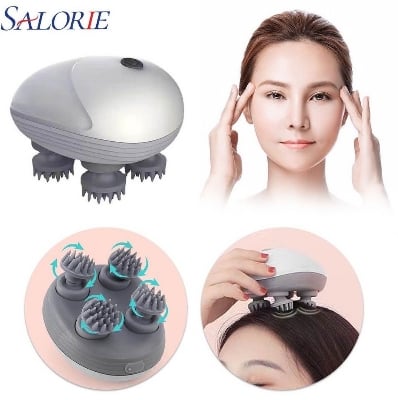 Picture of Electric Scalp Massager – Handheld Portable Head Massager with 96 Kneading Nodes for Stress Relief, Relaxation & Pain Relief | Perfect Gift for Men & Women