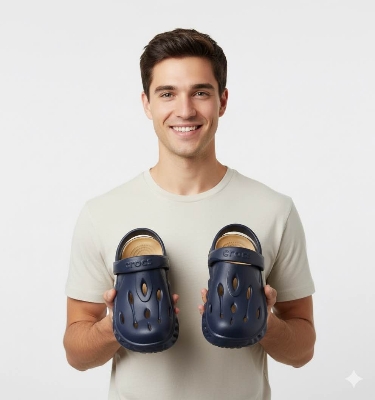 Picture of Men’s AirFlex EVA Stylish Trendy Clogs | Lightweight Breathable Comfort Crocs Sandals – Premium Anti-Slip Daily Wear Footwear