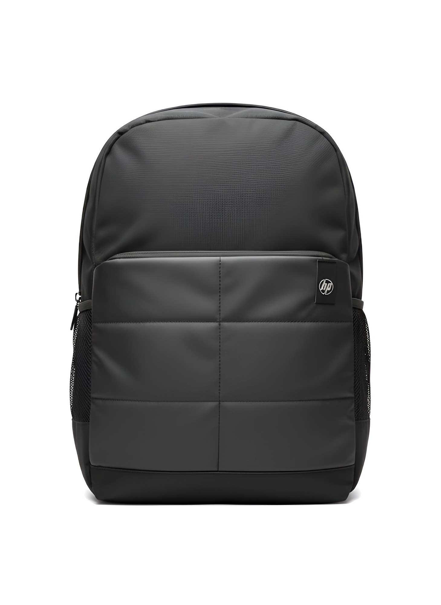 Picture of Premium HP Stylish Quilted Black Laptop Backpack 15.6 Inch | Waterproof & Durable Travel, College, Office Bag for Men & Women