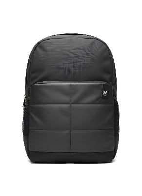 Picture of Premium HP Stylish Quilted Black Laptop Backpack 15.6 Inch | Waterproof & Durable Travel, College, Office Bag for Men & Women