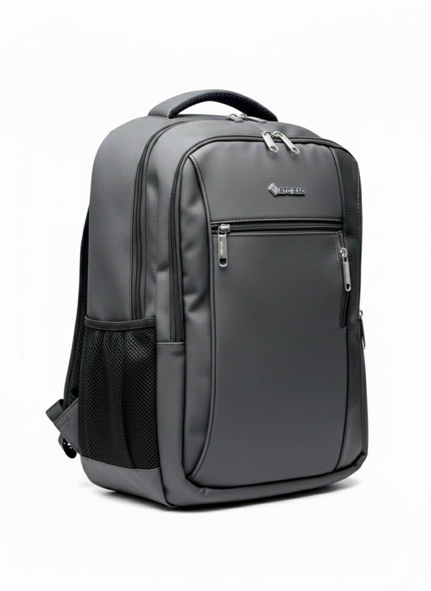 Picture of ATC BAG Premium Stylish Lightweight Waterproof Backpack | Multi-Purpose Travel & Office Daypack with USB Charging Port – Dark Gre