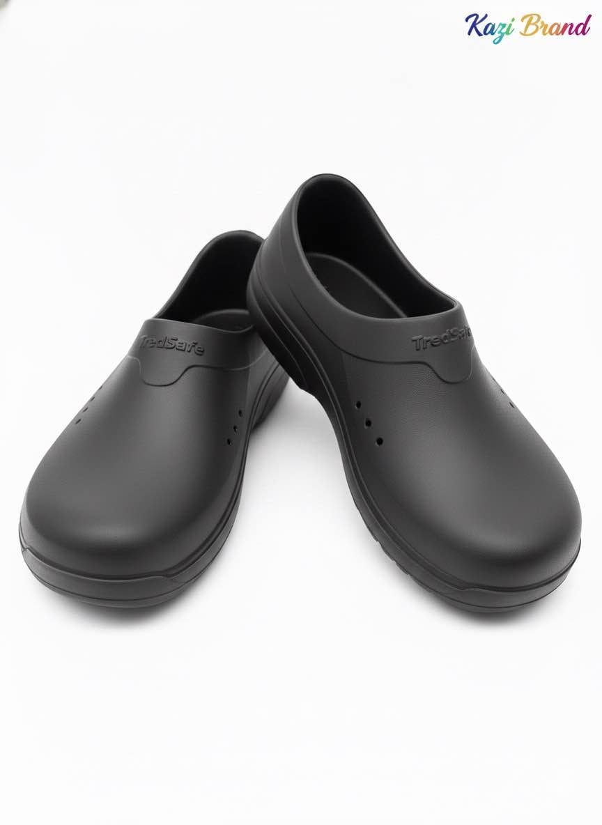 Picture of Kazi Brand Professional Chef Shoes | Non-Slip Kitchen Hospital Medical Work Clogs for Men - Waterproof & Comfort EVA Slipper