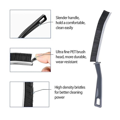 Picture of 4 Pcs Gap Cleaning Brush Set – Durable Hard Bristle Scrubber for Tile Gaps, Floor, Shower, Toilet & Kitchen Corner Cleaning