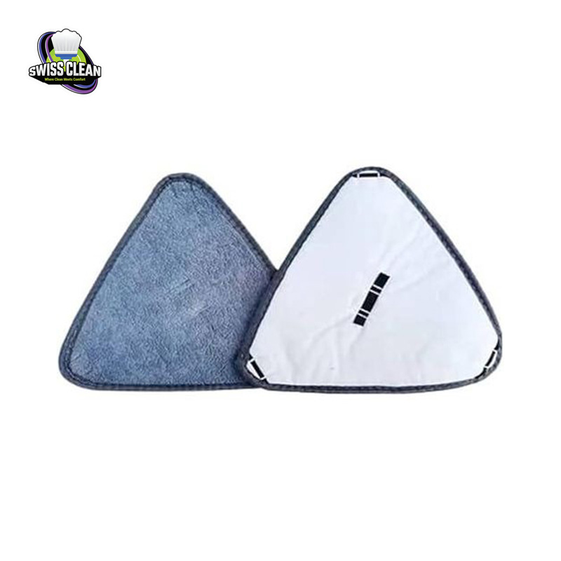 Picture of 4pcs Triangle Mop Pad Refill Set– Microfiber Washable Replacement Pad for 360° Rotatable Triangle Mop Home & Floor Cleaning