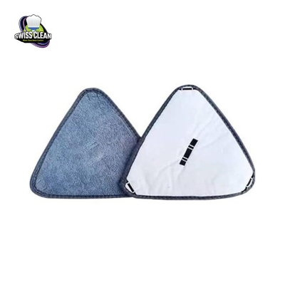 Picture of 4pcs Triangle Mop Pad Refill Set– Microfiber Washable Replacement Pad for 360° Rotatable Triangle Mop Home & Floor Cleaning