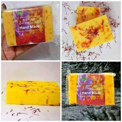Picture of Hand made safron soap 100gm