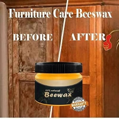 Picture of Beeswax Wood Polisher, Beeswax for Wood Polishing, Protective Wax for Household Cleaning, Wood Use and Restore Furniture Luster
