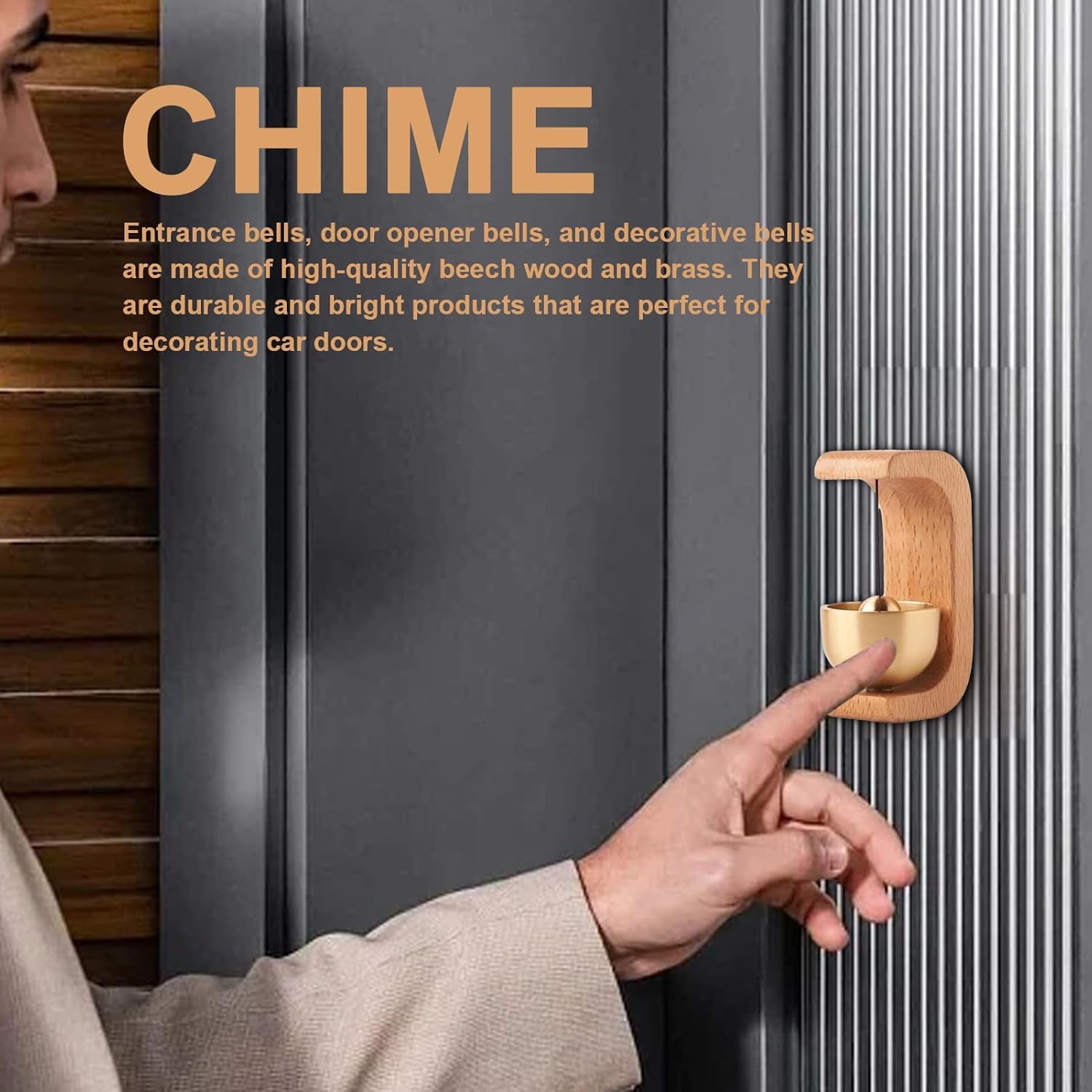 Picture of Wooden Wind Chime Door Bell(DB)