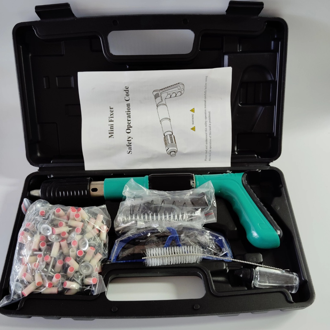 Picture of Nail Gun Original Heavy Duty Manual Steel Nails Gun For clamp fastene Wall/Tufting (Paku Gun)Nail Gun set