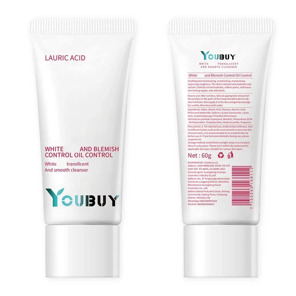 Picture of Youbuy Cleasing Milk, Gentle Face Cleanser Moisturize, Spot Lighten, Brighten V5(White)