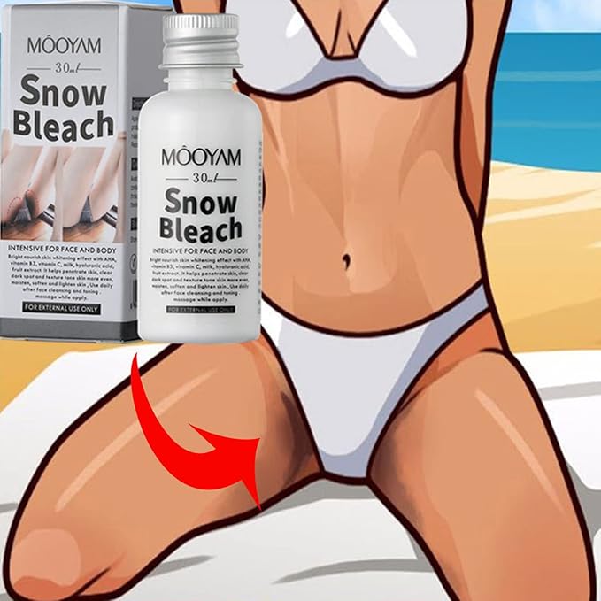 Picture of Skin Bleaching Cream, Snow Bleach Cream for Private Part Black Skin Underarm Whitening, Skin Lightening Cream, Underarm Whitening for Skin Lightening Face and Body