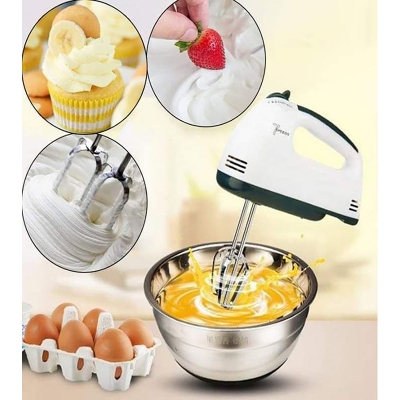 Picture of SCARLETT HE-133 Hand Mixer for Fast and Easy Baking | MNK SHOP (White)