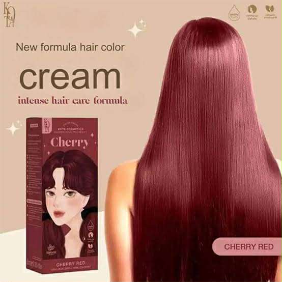 Picture of KOTA Hair Color Cream 100ml color+ 100ml developer  CHERRY RED