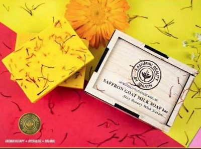Picture of Premium Saffron Goat Milk Soap 100g