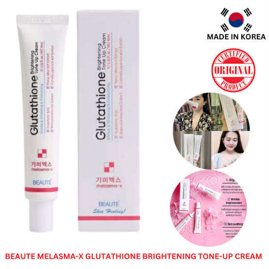 Picture of Beaute Melasma-X Glutathione Brightening Tone Up Cream 45ml / Beaute Melasma-X 3D Whitening Clinic Renewal Cream 40gm | Korea