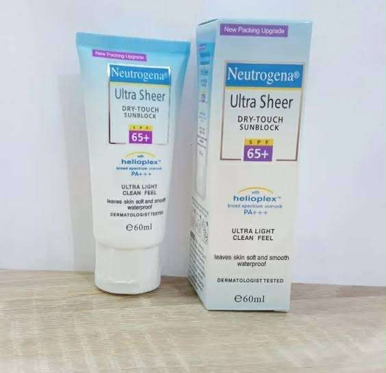 Picture of Neutrogena Ultra Sheer Dry-Touch Sunblock SPF-65+ (India) - 60ml