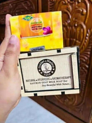 Picture of Premium Saffron Goat Milk Soap 100g
