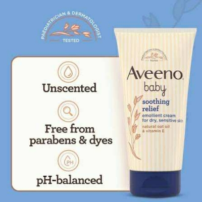 Picture of Aveeno Baby Soothing Relief Emollient Cream 150ml France
