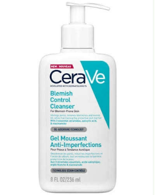 Picture of Cerave Blemish Control Cleanser 236ml for Blemish-Prone Skin (Made in UK)