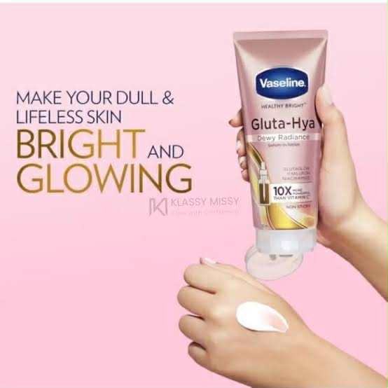 Picture of Vaseline Healhy Bright Gluta Hya Serum Burst Body Lotion Dewy Radiance 290ml ( Thailand )