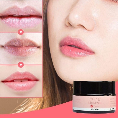 Picture of Melao Peach Lip Scrub 20gm - Lip Balm - Lip Balm
