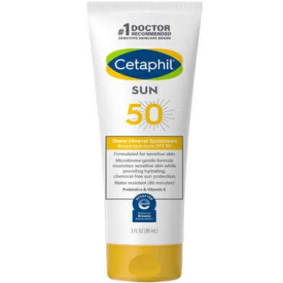 Picture of Cetaphil Sheer Mineral Sunscreen SPF 50, 50 ml