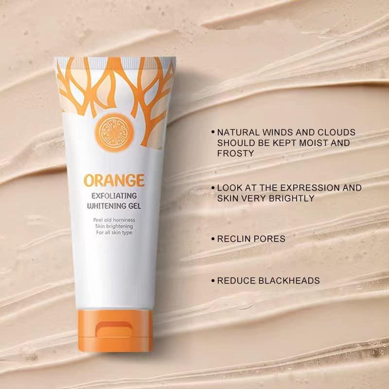 Picture of Orange Exfoliating Whitening Gel Orange Exfoliating Gel Scrub Face Whitening Whitening Lazy Cream For Face
