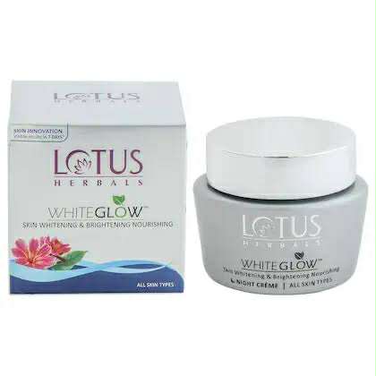 Picture of Lotus Herbals White Glow Skin Brightening & Nourishing Night Cream - 40g (India)
