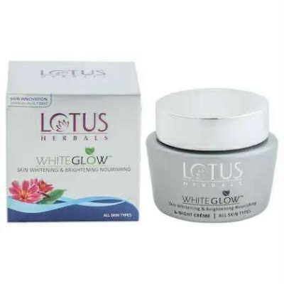 Picture of Lotus Herbals White Glow Skin Brightening & Nourishing Night Cream - 40g (India)