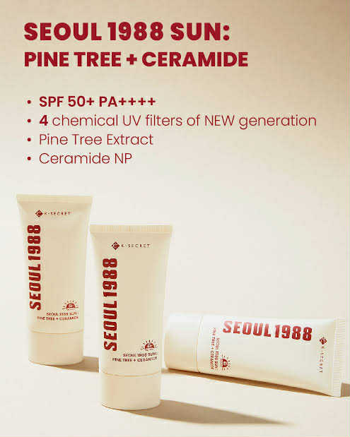 Picture of KSECRET SEOUL 1988 Sun : Pine Tree + Ceramide -50ml