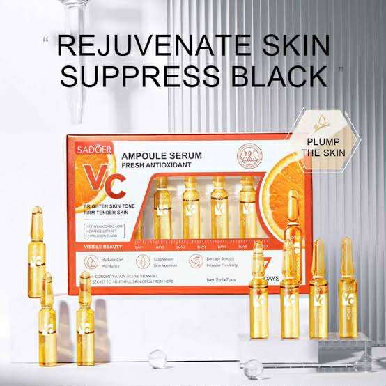 Picture of Sadoer VC Whitening Anti-Wrinkle Ampoule Face Serum 7Pcs