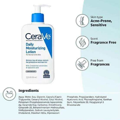 Picture of cerave daily moisturizing lotion 237ml  2025