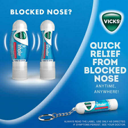 Picture of Vicks Nasal Inhaler 0.5ml with Keychain