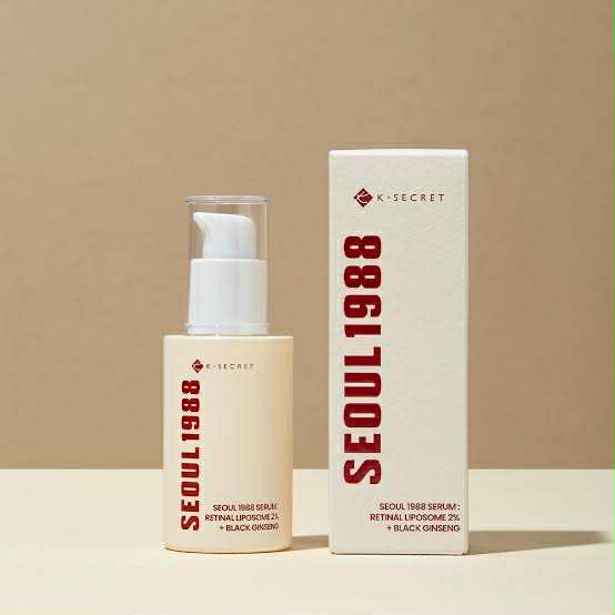 Picture of KSECRET SEOUL 1988 Serum Retinal Liposome 2% + Black Ginseng 30ml - K secret seoul Retinal Face Serum
