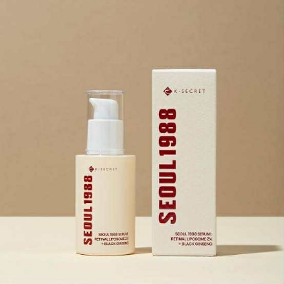 Picture of KSECRET SEOUL 1988 Serum Retinal Liposome 2% + Black Ginseng 30ml - K secret seoul Retinal Face Serum