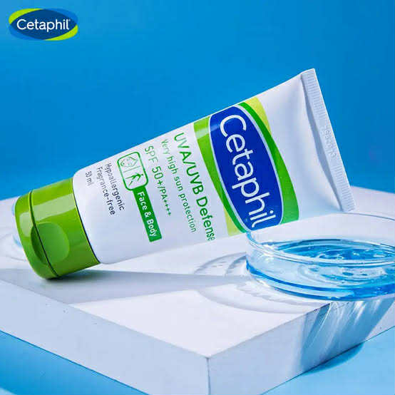 Picture of Cetaphil UVA/UVB Defense SPF 50+ for Face & Body 50ml  2025
