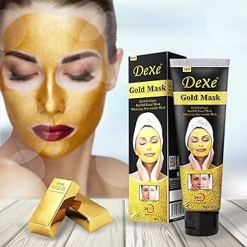 Picture of Dexe Gold Mask Deep Clean Blackhead 120gm