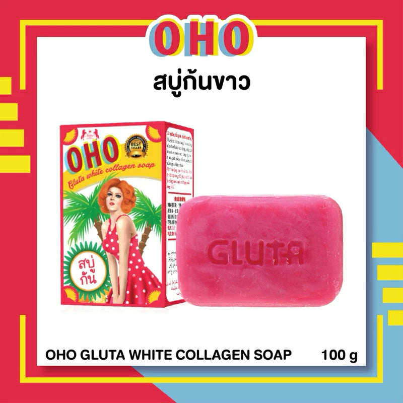 Picture of OHO Colagen Bar Soap - 100gm (Thailand)