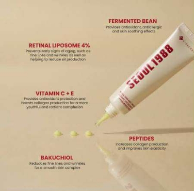 Picture of KSECRET SEOUL 1988 EYE CREAM : RETINAL LIPOSOME 4% + FERMENTED BEAN 30ML