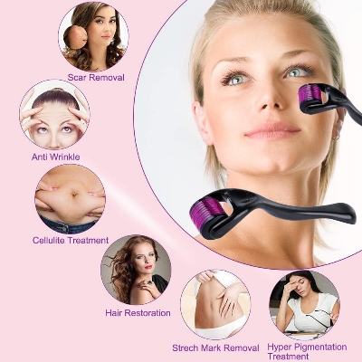 Picture of Derma Roller System For Face & Body 0.50mm 540 Needles Derma Roller