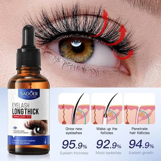 Picture of SADOER Eyelashes & Eyebrows Hair Growth Serum - 30ml