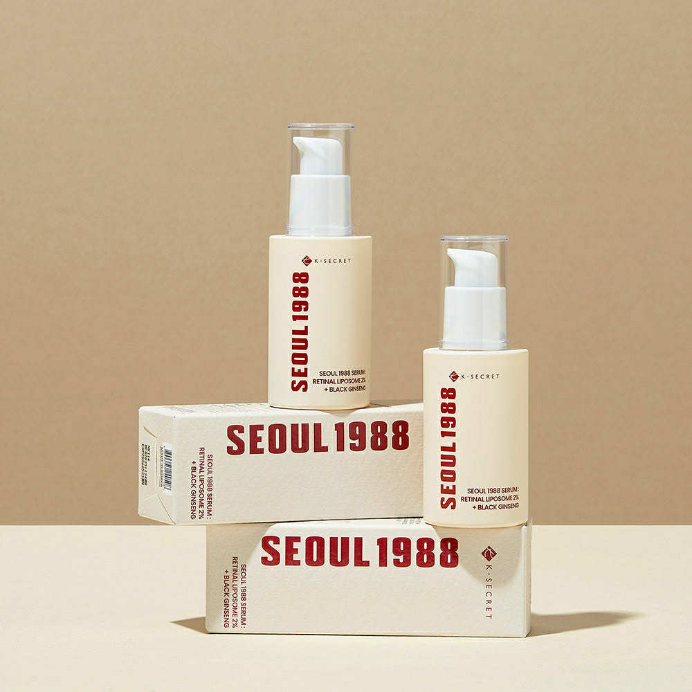 Picture of K-SECRET SEOUL 1988 Serum Retinal Liposome 2% + Black Ginseng serum 30ml