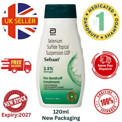Picture of Selsun Suspension Anti Dandruff Shampoo - 120ml
