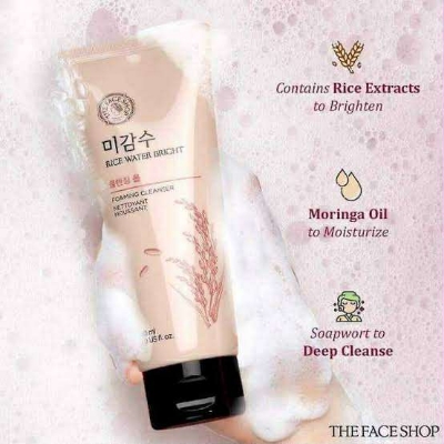 Picture of Rice Water Bright Cleansing Foam Deeply Cleansing Skin 150 Ml