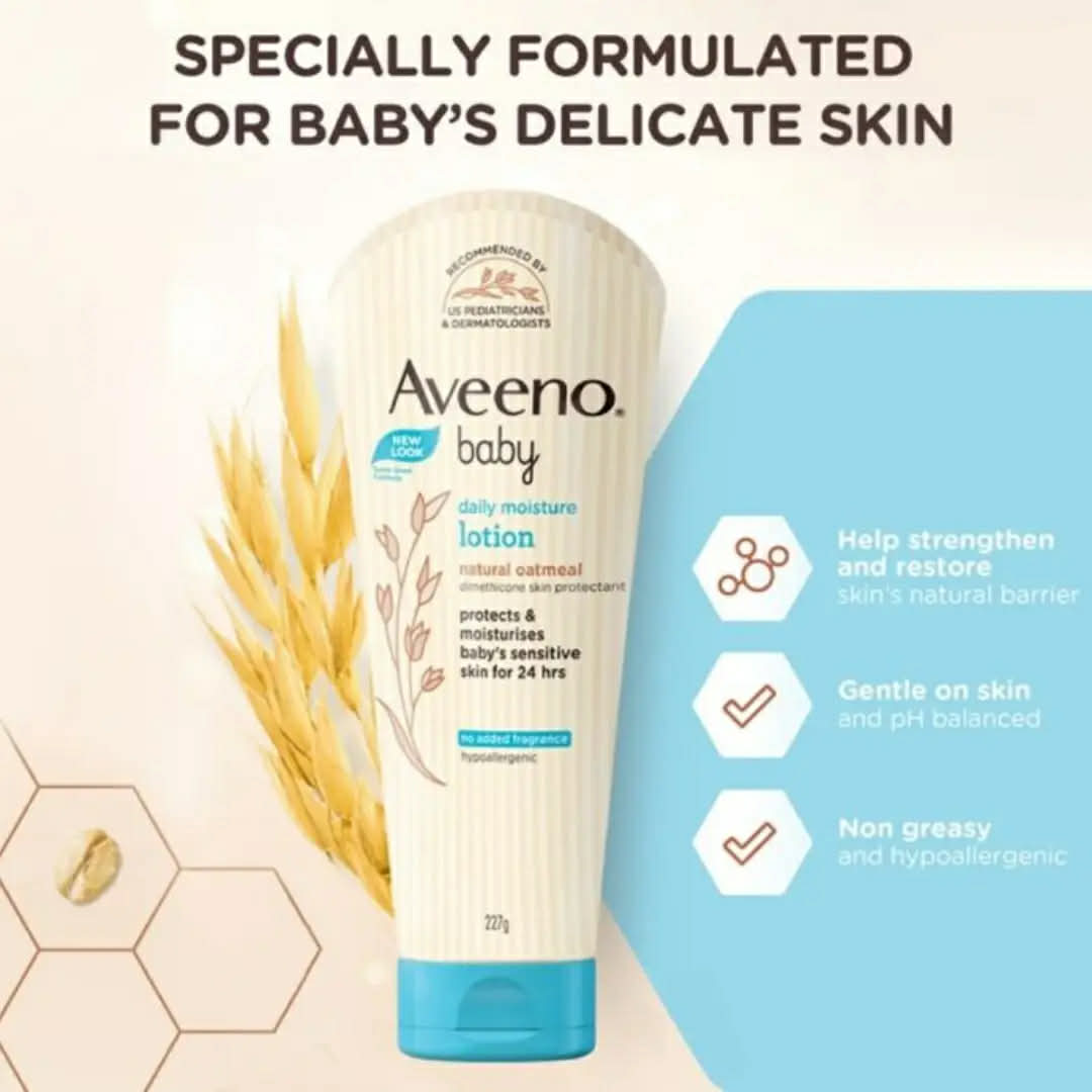 Picture of Aveeno Baby Daily Moisture Lotion, 227g