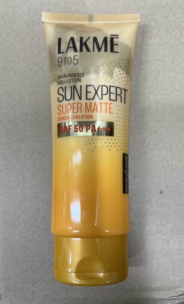 Picture of Lakme Sun Expert SPF50 PA++ Super Matte Lotion Sunscreen 100ml