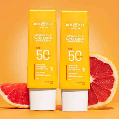 Picture of Dot & Key Vitamin C + E Super Bright Sunscreen SPF 50- 50gram (seal open box)
