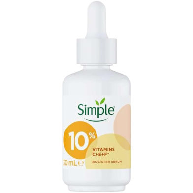 Picture of Simple Serum With 10% Vitamin C+E+F 30ml | For Youthful Glowing Skin & Instant Visible Results | For All Skin Types