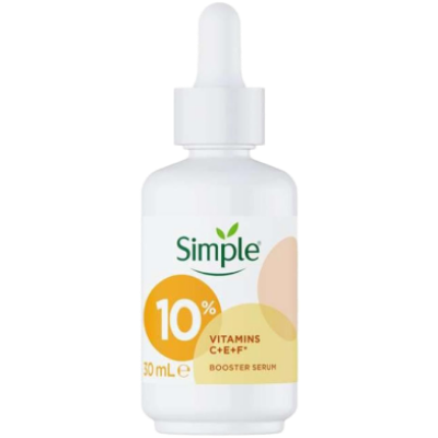 Picture of Simple Serum With 10% Vitamin C+E+F 30ml | For Youthful Glowing Skin & Instant Visible Results | For All Skin Types